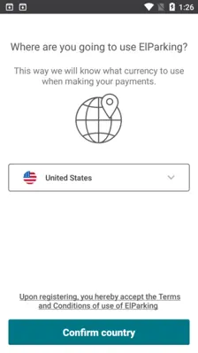 ElParking android App screenshot 0