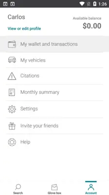 ElParking android App screenshot 2