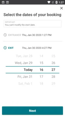 ElParking android App screenshot 4